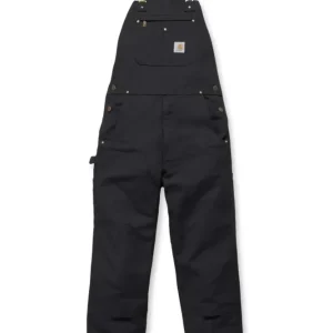 Carhartt Herr avslappnad passform anka haklapp overall, Svart, 30W x 30L 889192750098 Carhartt Herr avslappnad passform anka haklapp overall, Svart, 30W x 30L 889192750098