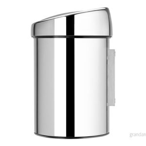 Brabantia Touch Bin, Matt Steel Fingerprint Proof, 3 Liter 8710755363962 Brabantia Touch Bin, Matt Steel Fingerprint Proof, 3 Liter 8710755363962
