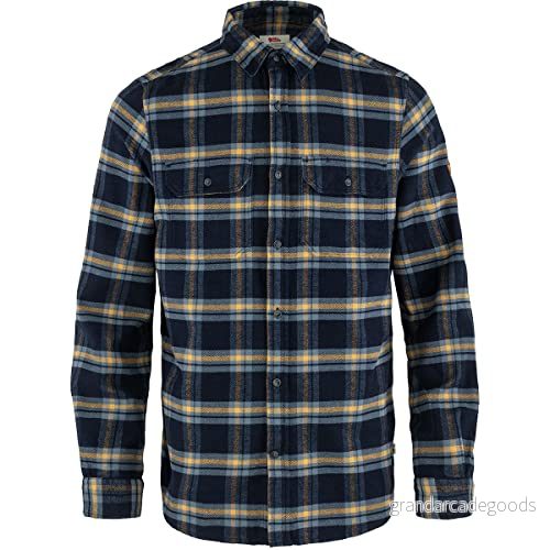 Fjällräven Herr Övik tung flanellskjorta M långärmad skjorta 7323450727550