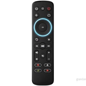 One For All Advanced fjärrkontroll Streamer, TV, Ljud, IR trådlös, Tryckknappar, Svart 8716184070648 One For All Advanced fjärrkontroll Streamer, TV, Ljud, IR trådlös, Tryckknappar, Svart 8716184070648