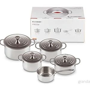Le Creuset Pan Set Signature 5 Piece 630870166423 Le Creuset Pan Set Signature 5 Piece 630870166423