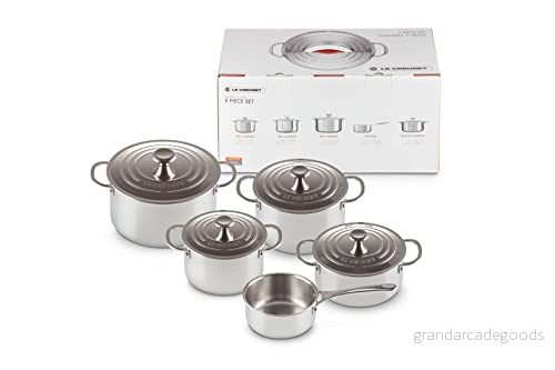 Le Creuset Pan Set Signature 5 Piece 630870166423