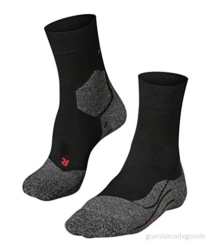 FALKE herr Löparstrumpor RU3 Comfort M So lyocell funktionsgarn antiblåsning 1 par, Svart Black-Mix 3010, 39-41 4043874017541