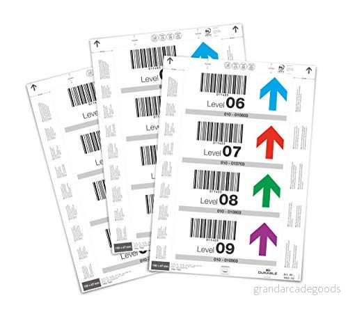 Durable Instick logistikfickor 150x67mm 80/fp 4005546998763