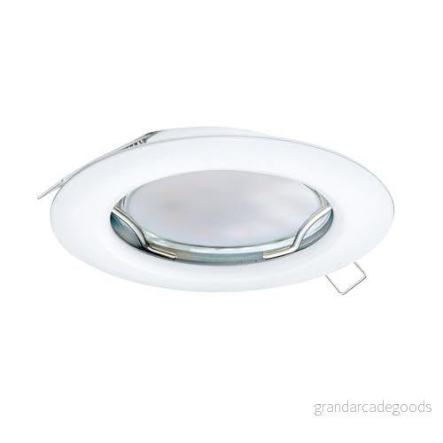 EGLO PENETO, Nedtryckbar spotlight, GU10, LED, 3000 K, 240 LM, Vit 9002759986445