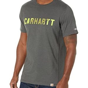 Carhartt Män, Force Relaxed Fit, Midweight kortärmad block, logotyp, grafisk t shirt, Kolljung, L 195836134507 Carhartt Män, Force Relaxed Fit, Midweight kortärmad block, logotyp, grafisk t shirt, Kolljung, L 195836134507