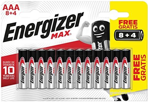 Energizer E303340900, Engångsbatteri, AA, Alkalisk, 1,5 V, 12 styck, 10 År 7638900438246