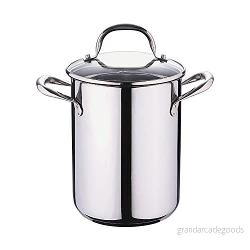 CACEROLA ESCURRIDOR 16X21CM 4.2L ACERO INOX IND C/TAPA GOURMET BG 6951119661511
