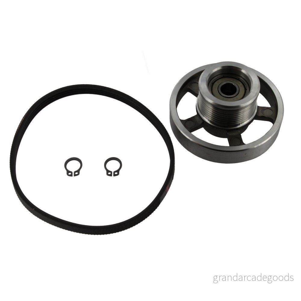 Beko Grundig Arcelik 492204404 svänghjul torktumlare remskiva med rem 3664061160751 Beko Grundig Arcelik 492204404 svänghjul torktumlare remskiva med rem 3664061160751