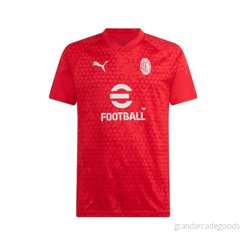 AC Milan PUMA Träningströja 23/24 T shirt Unisex Vuxen 4099683966785