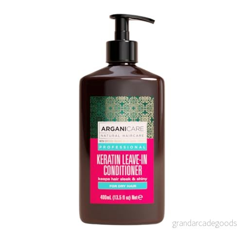 Arganicare AGN024 keratin lockigt hårvård 400 ml 3701120000204