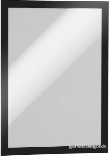 Durable 488201 inforam Duraframe® A4, självhäftande magnetram, 10 pack, svart 4005546405810