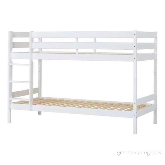 Hoppekids ECO Comfort Våningssäng 90×200, Vit 5706558717258