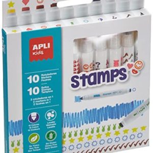 APLI Kids 16807 Frimärken Markers 10 u 8410782168072