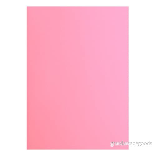Vaessen Creative 2927 019 Florence Cardstock papper, rosa, 216 gram/m², DIN A4, 10 stycken, slät, för scrapbooking, korttillverkning, stansning och andra pappershantverk 8716052221462
