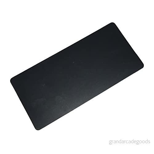Vaessen Creative 2137 040 gummimatta, svart ersättningsmatta för prägling med tunna stansmallar Cut Easy Mini stansning och präglingsmaskin, 14,5 x 7,4 cm 8716052224371