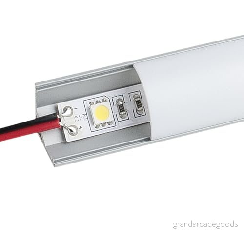 Artecta Profile Pro 6 Corner Rund kåpa längd 2 m – silver 8717748291103