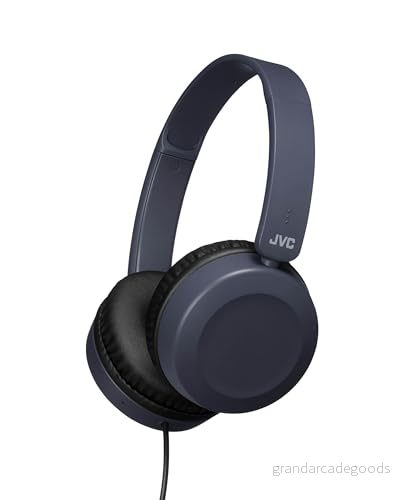 JVC HA-S31M On-Ear Hörlurar Med Mikrofon - Blå 4975769458637