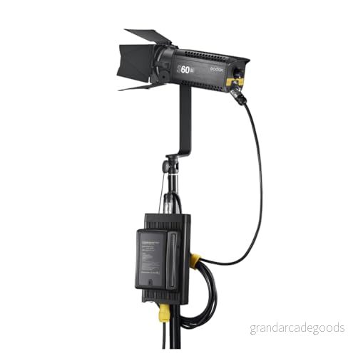 Godox S60Bi-D 3-huvud-kit 28 000/6500K 240 V Lighting FX Blixtstudio-kit för proffs Med färgeffekter och appkontroll enkel användning 6952344224656