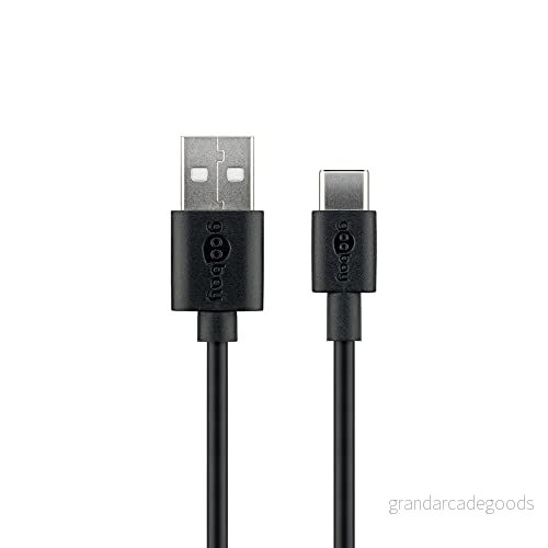 KABEL USB 2.0 GOOBAY C TYPE A B M/M 1.0M Hi Speed do synchronizacji i ładowania 4040849457357