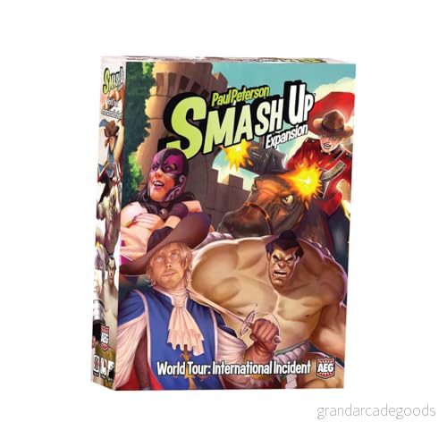 Alderac Entertainment Smash Up World Tour International Incident Card Game Standalone Expansion For 2+ Players From Ages 14+ English 729220055163