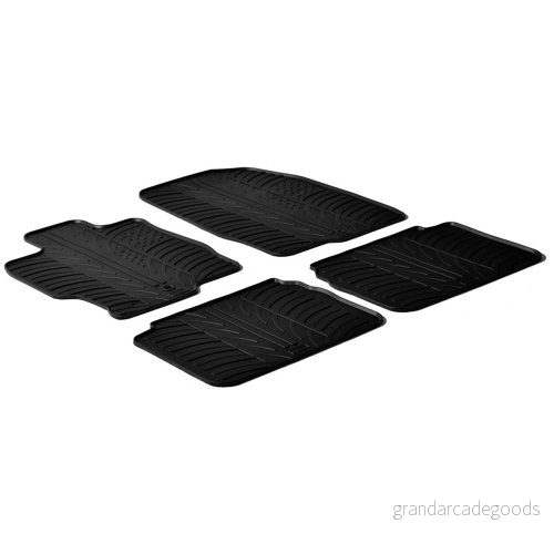 Gummigolvmattor set kompatibel med Mazda 6 2007 (T profil 4 delar) 3830006482145