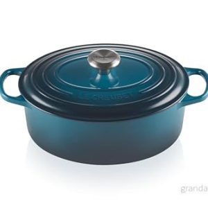 Le Creuset Casserole Signature Deep Teal ø 29 cm / 4.7 Liter 24147289326 Le Creuset Casserole Signature Deep Teal ø 29 cm / 4.7 Liter 24147289326