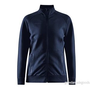 Craft Core Soul full dragkedja JKT W huvtröja dam, Dunkelblau, L 7318573450140