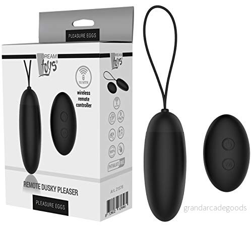 Dream Toys Dusky Pleasure Ei, laddbar, med fjärrkontroll, 1 st. 8719632676461