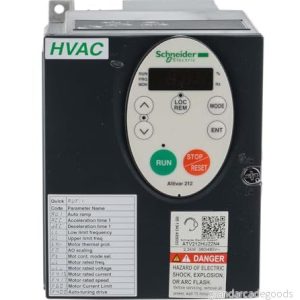 Schneider Electric ATV212HU22N4 ATV212 Hastighetsväxlare, 2,2KW 400VTRI IP20 si CEM 3606480322464