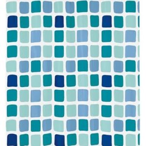 Kleine Wolke 4956721305 Sonny duschdraperi, 180 x 200 cm, blå 4004478066922