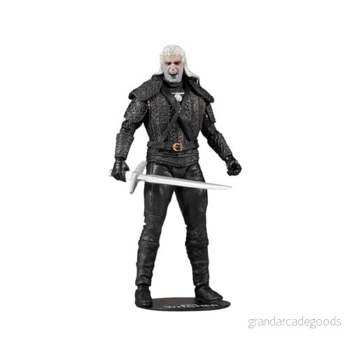 Actionfigur Geralt av Rivia Kikimora Battle 18 787926138030