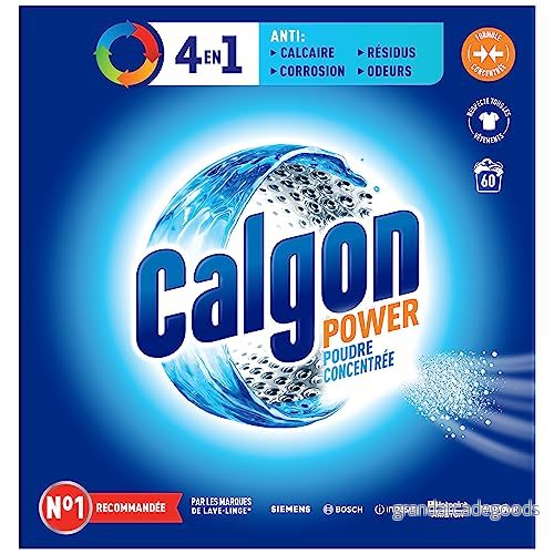Calgon 60 tvättpulver 4 i 1 3059940049348