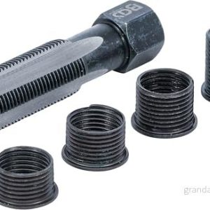 BGS 152 Reparationssats för Tändstiftsgänga M14 x 1,25 mm 5 delar 4026947001524