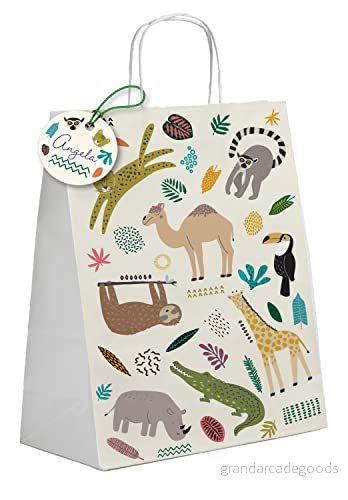 Folat BV Wild Animals dispensing bags 6 pcs. 8714572683173