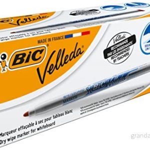 BiC VELLEDA whiteboard 1721 fickkula keton markör 1,5 mm svart (låda 24)_PARENT_SPIG9 Enda Box 24 Röd 3086121721038