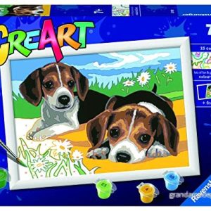 Ravensburger 20192 CreArt Jack Russell Puppy 4005556201921 Ravensburger 20192 CreArt Jack Russell Puppy 4005556201921