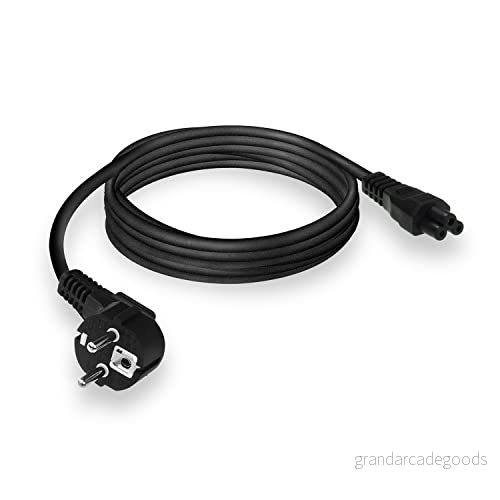 ACT strömkabel 3 polig 2 m, CEE7/7 C5 kabel typ F, för bärbar dator laddare AC3310 8716065490251