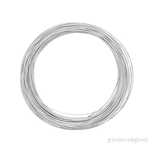 Vaessen Creative 24250 004 Aluminiumtråd 0,8 mm 15 m silver, 8716052176045