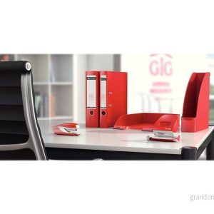 Leitz Hålstans, 30 ark, styrstång med formatmarkeringar, metall, NeXXt Range, 50080025 röd 4002432310302 Leitz Hålstans, 30 ark, styrstång med formatmarkeringar, metall, NeXXt Range, 50080025 röd 4002432310302