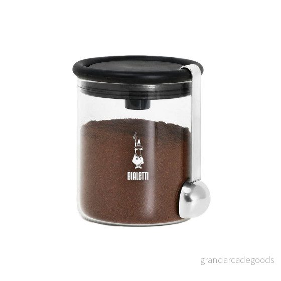 Bialetti Moka Kaffeburk DCDESIGN07 Förvaringsburk Genomskinlig 250 g 8002617007405