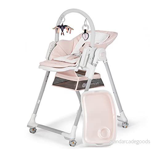Kinderkraft Matstol Lastree Pink 5902533917167