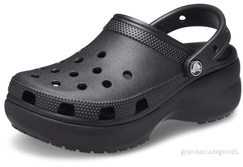 Crocs Classic Platform Clog W - Svart - Storlek 37/38 191448678330