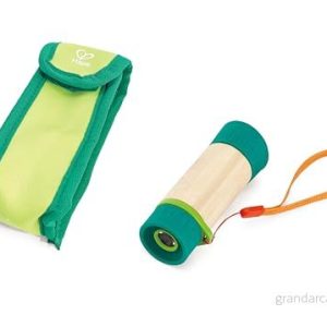 Childrens Telescope, Sustainable Toys, Hape Nature Fun Adjustable 8x Zoom, Made From Bamboo. 3 years + 6943478021242