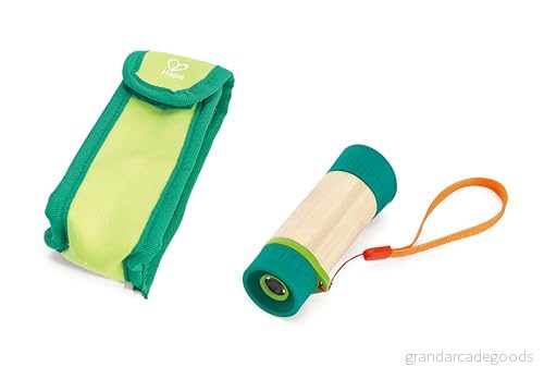 Childrens Telescope, Sustainable Toys, Hape Nature Fun Adjustable 8x Zoom, Made From Bamboo. 3 years + 6943478021242