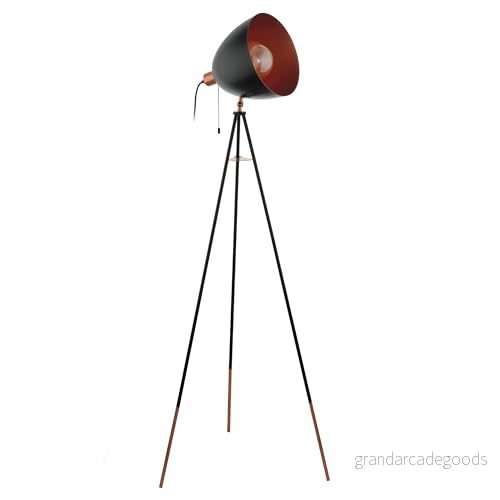 Eglo Chester Golvlampa – Svart/Koppar 9002759493868 Eglo Chester Golvlampa – Svart/Koppar 9002759493868