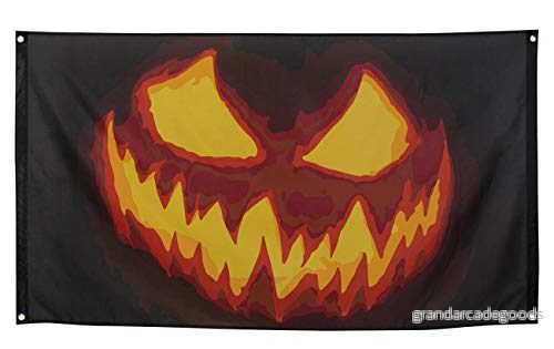 Boland 72301 Fana läskig pumpa, kostymtillbehör, halloweentillbehör 8712026723017