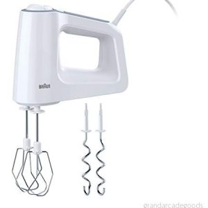 Braun HM 3100 WH Elvisp, Plast, 500 W, Vit 8021098773227 Braun HM 3100 WH Elvisp, Plast, 500 W, Vit 8021098773227