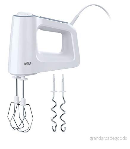 Braun HM 3100 WH Elvisp, Plast, 500 W, Vit 8021098773227