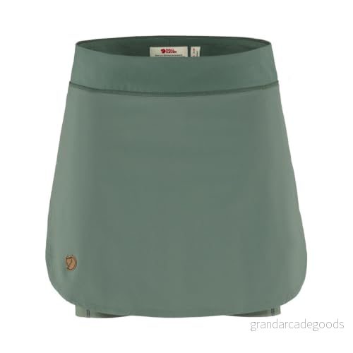 Fjällräven Damer Abisko Midsummer Skort W kjol, patina grön, 42 7323450750411